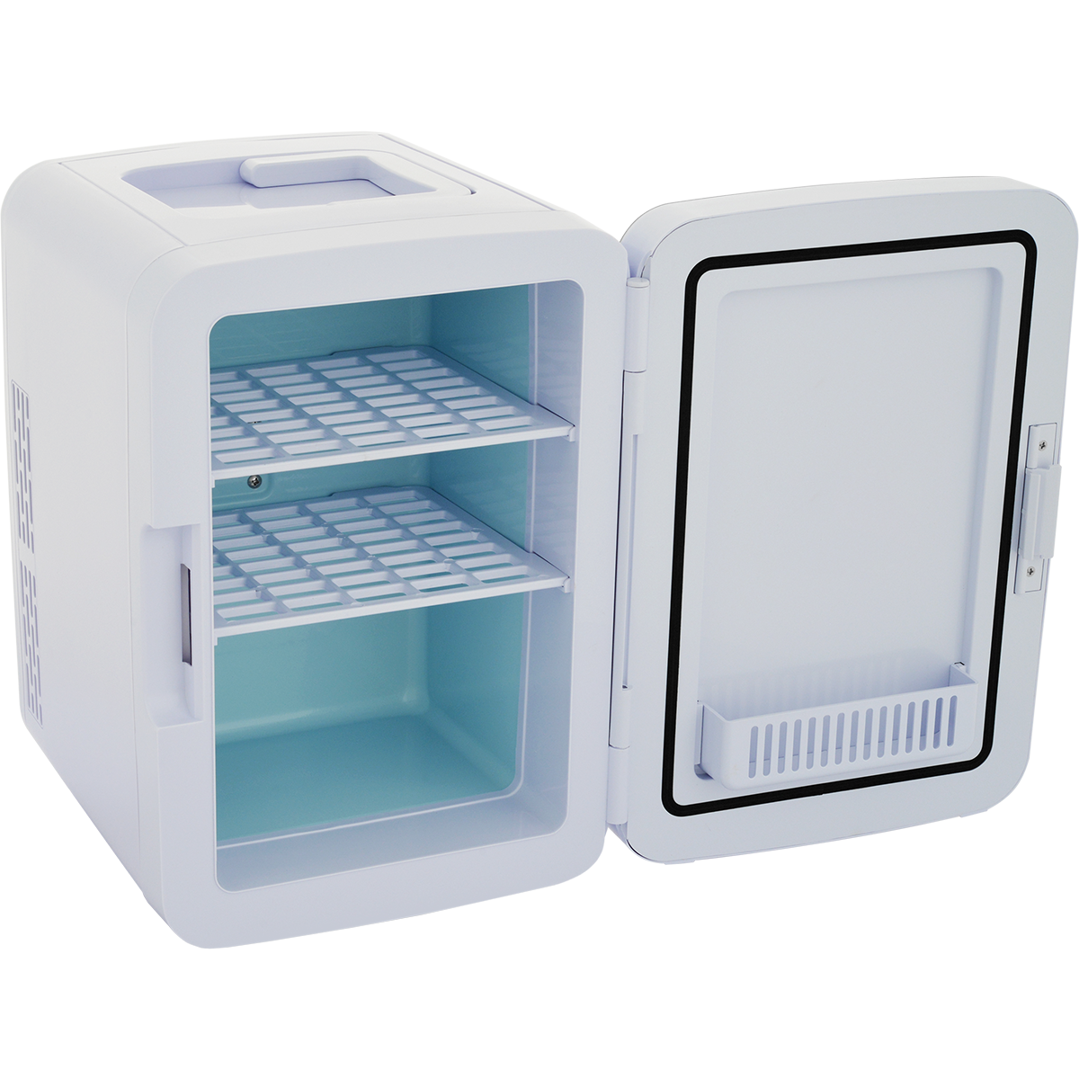картинка Косметический универсальный холодильник ZUGEL  ZCR-003X, бежевое стекло