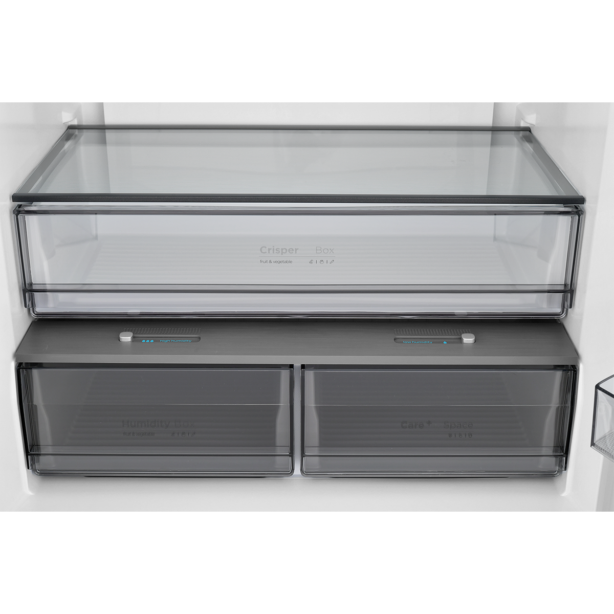 Холодильник Cross Door ZUGEL ZRCD430B, чёрная сталь