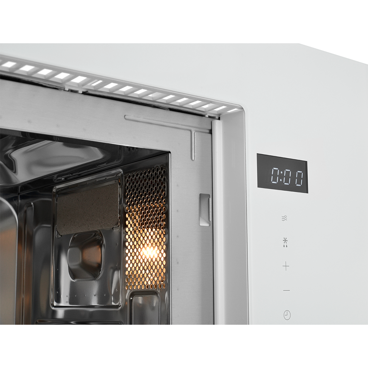 Встраиваемая микроволновая печь ZUGEL ZMO201W, белая