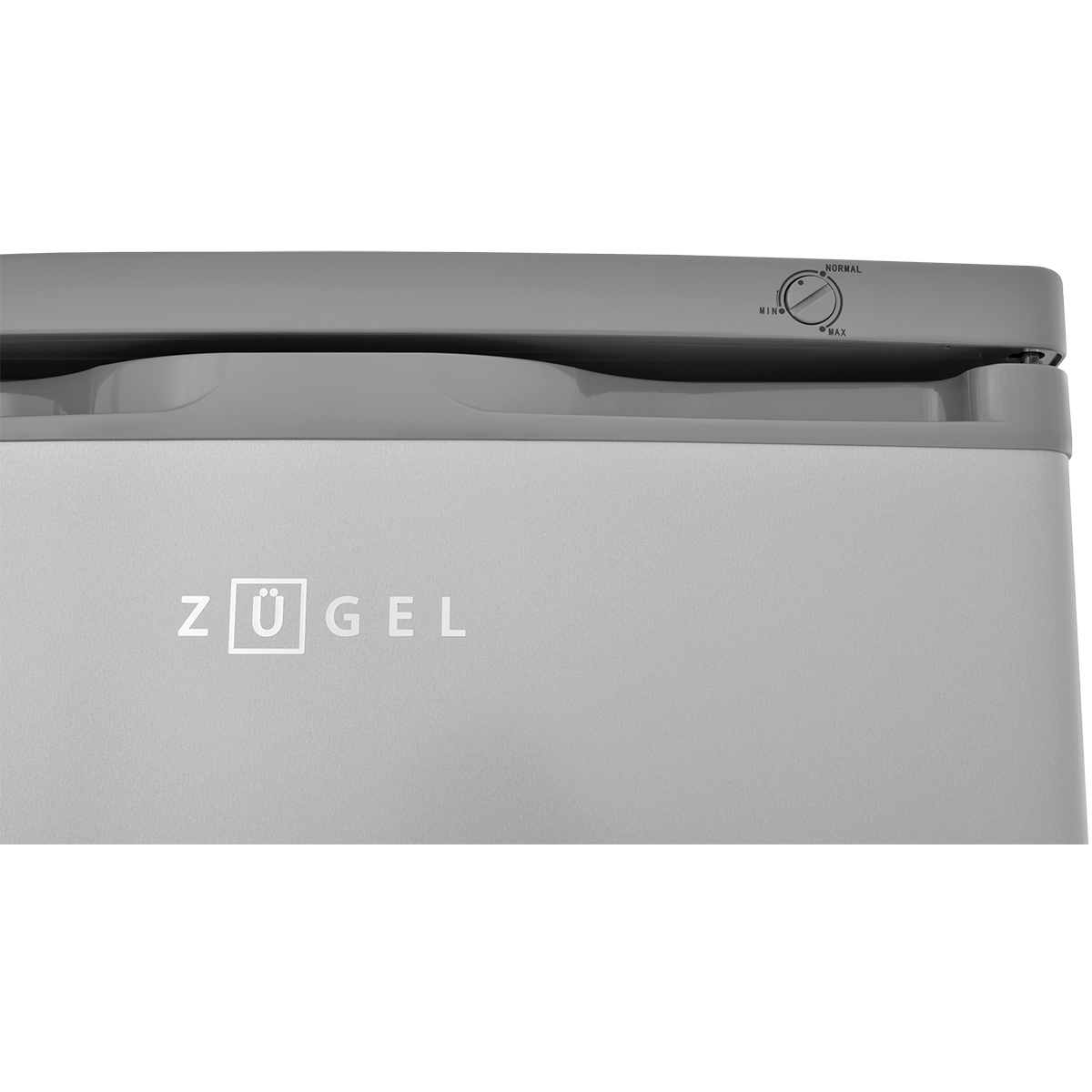 картинка Морозильник ZUGEL ZFF85X, серебристый