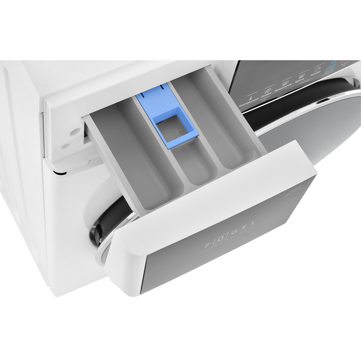 Стиральная машина ZUGEL ZWF10140I Inverter Steam, белая