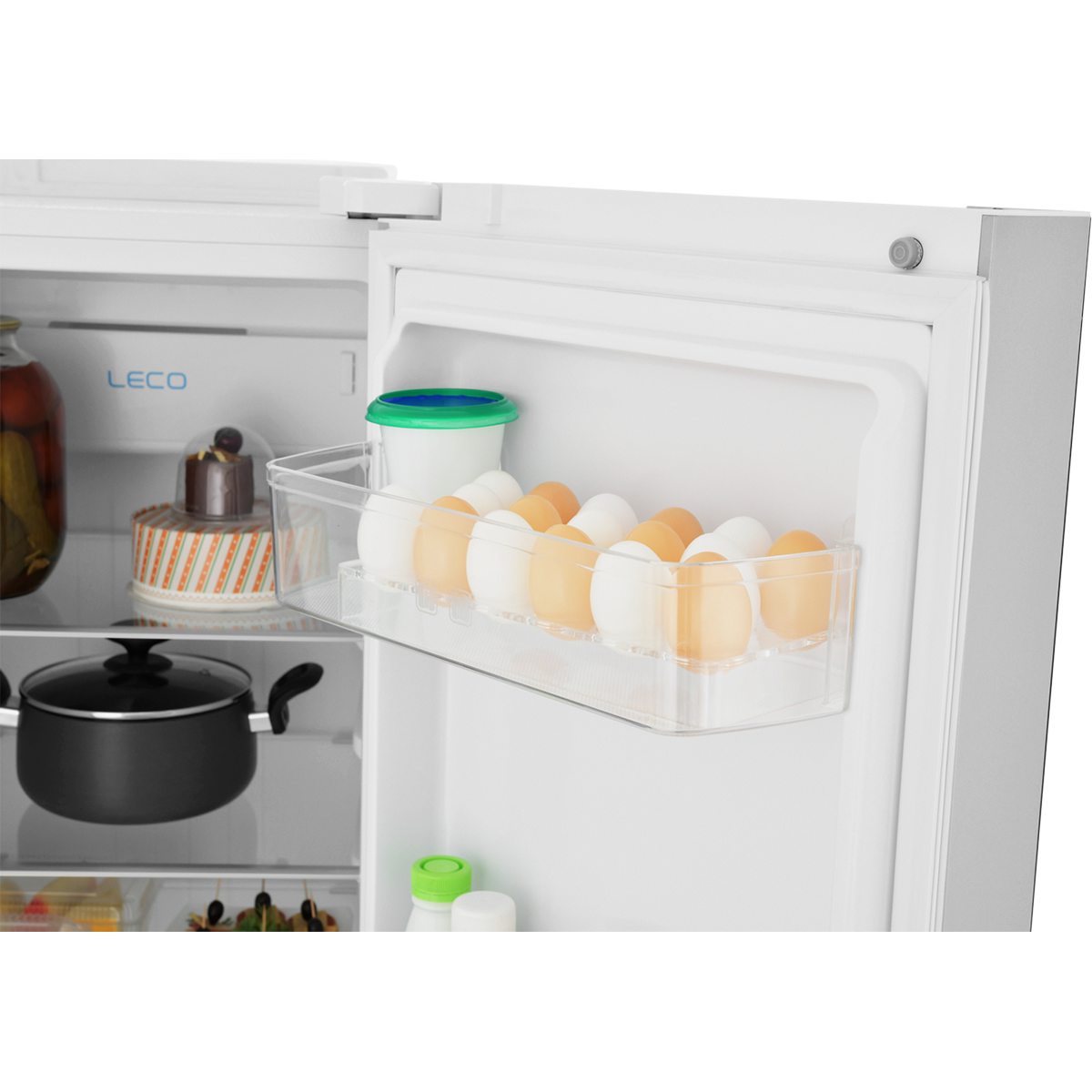 картинка Холодильник Side-by-Side ZUGEL ZRSS630W, белое стекло