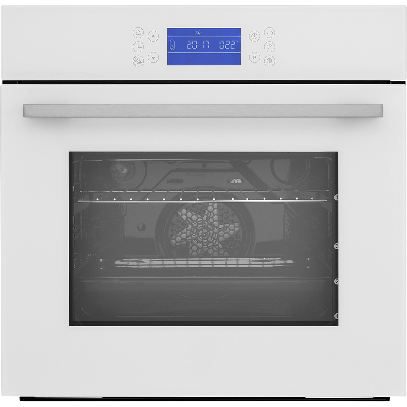 картинка Встраиваемый электрический духовой шкаф ZUGEL ZO A2710 W, белый