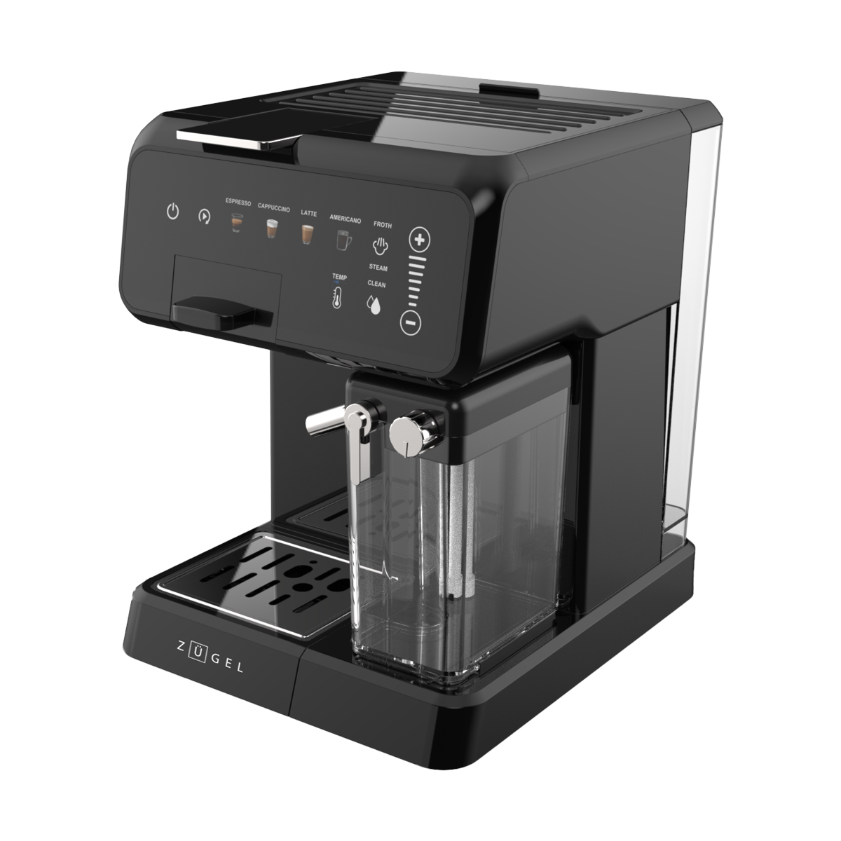 Кофемашина капсульная ZUGEL ZCC02B, черная